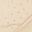 Hearts foil - double gauze