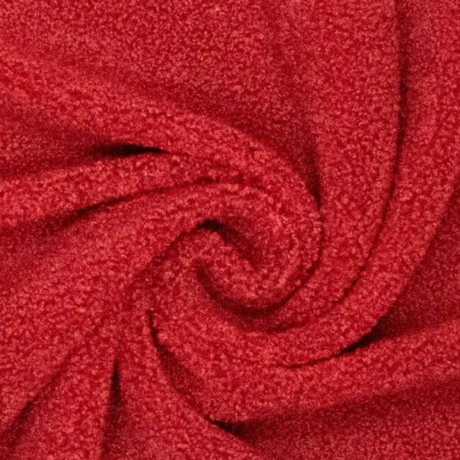 Teddy fur - rumba red