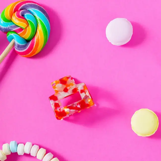 Mini Viv - kleine vierkante clip