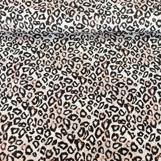 Denim leopard - jeans