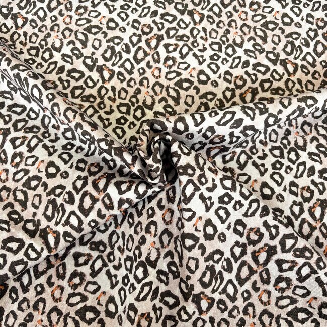 Denim leopard - jeans