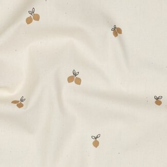 Lemon - GOTS poplin