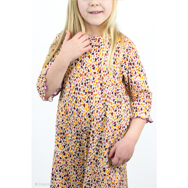 Hearts - ribbeltricot