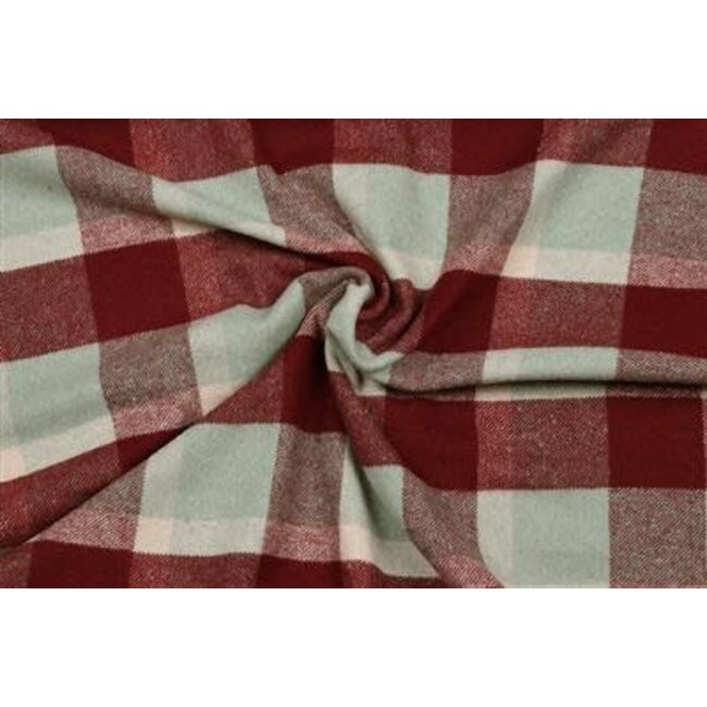 Bordeaux Breeze - mantelstof