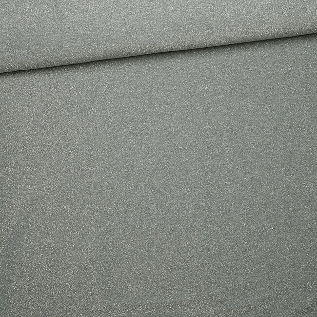 Lurex luxetricot - zilver