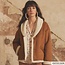 Sherpa bonded suede - camel