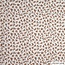 Flowers reindeer - flannel cotton