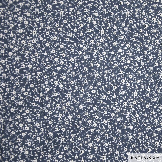 Rain flowers - flannel cotton