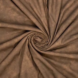 Vegan leather washed - chocolat