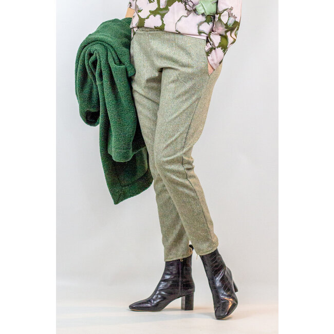 Lewis wol tweed - deep forest