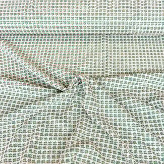 A la ville Clara plaid green - jacquard tricot