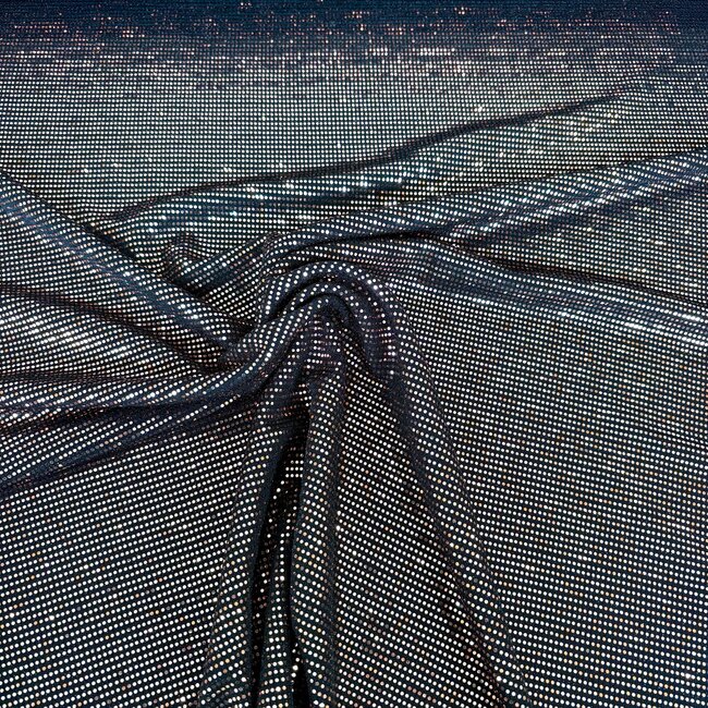 Rosé glitter dots - tricot