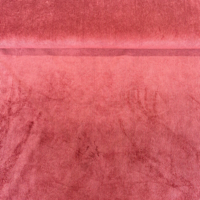 Soepele corduroy - bordeaux