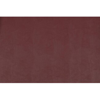 Leather with soft backside - burgundy