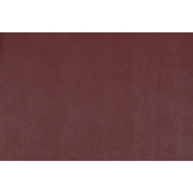 Leather with soft backside - burgundy