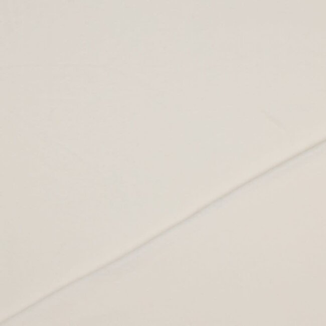 Katoen fleece gots - ecru