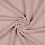 Katoen fleece gots - light rose melange