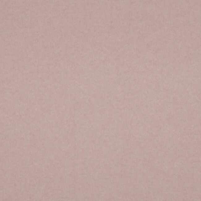 Katoen fleece gots - light rose melange