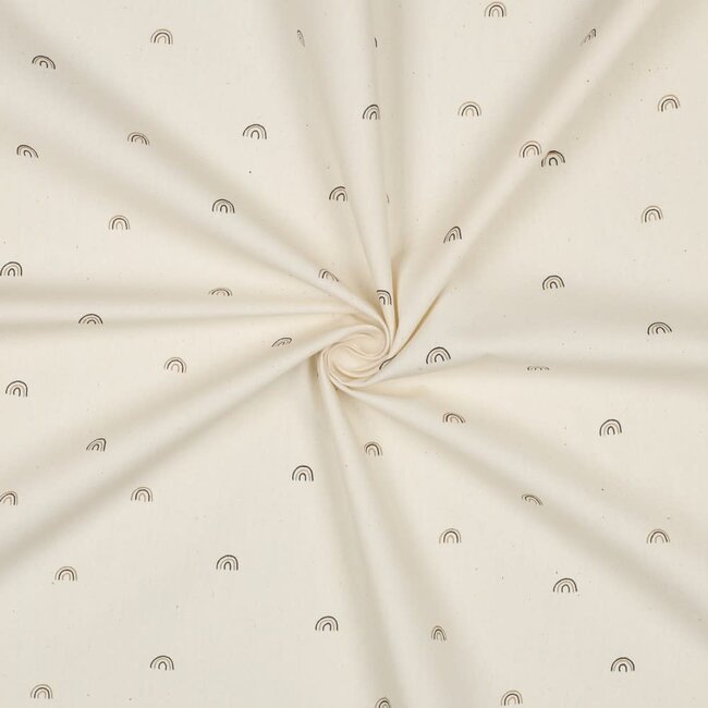 Natural rainbows - poplin gots