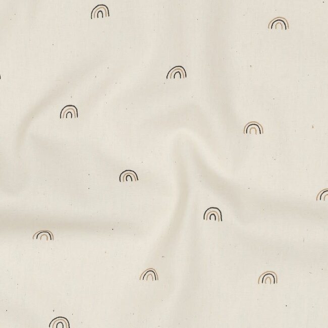 Natural rainbows - poplin gots