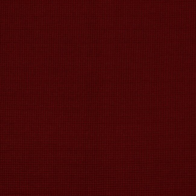 Wafeljersey bio - bordeaux