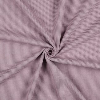 Wafeljersey bio - light mauve