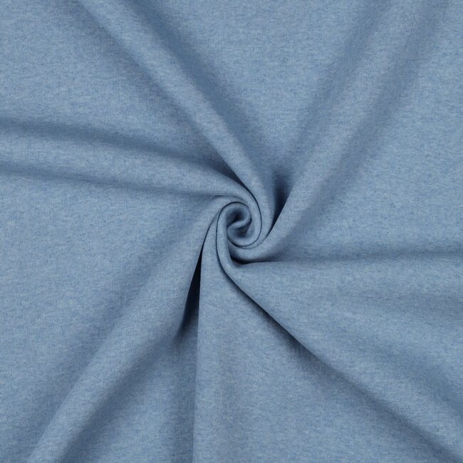 Sweaterstof - blue melange