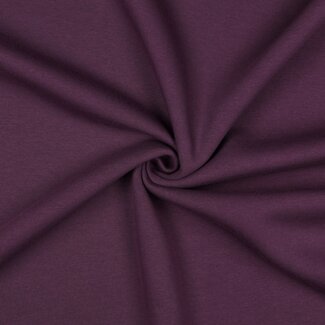 Sweaterstof - dark purple