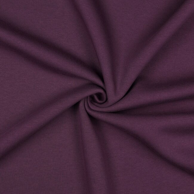 Sweaterstof - dark purple