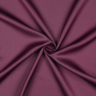 Satijn - donker mauve