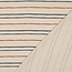 Rib jersey gots - natural stripes