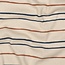 Rib jersey gots - natural stripes