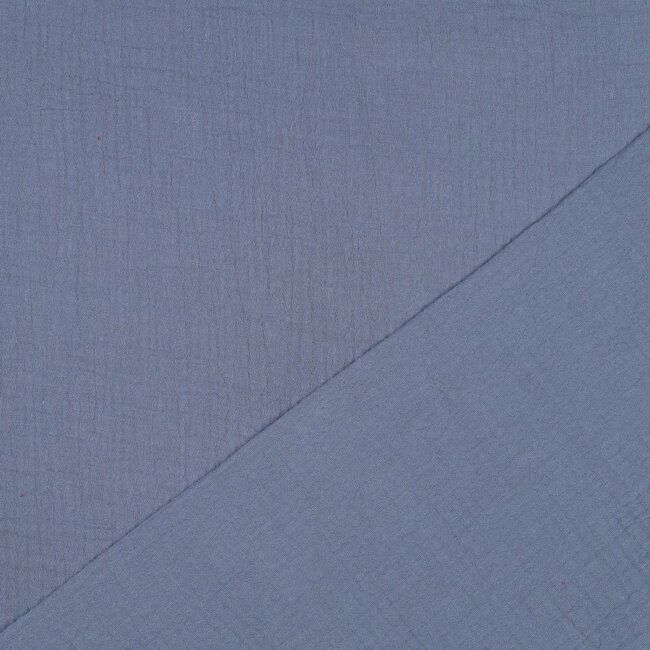 Double gauze - smock blue