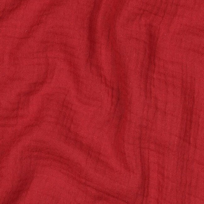 Double gauze - bordeaux