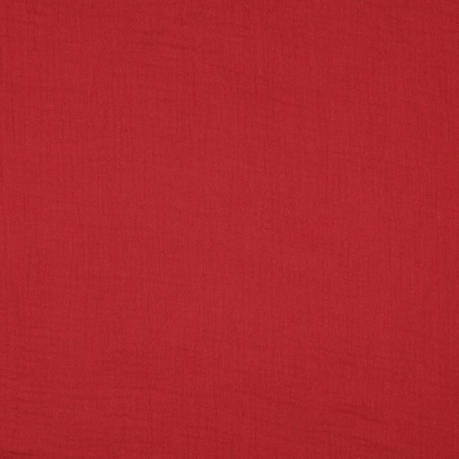 Double gauze - bordeaux