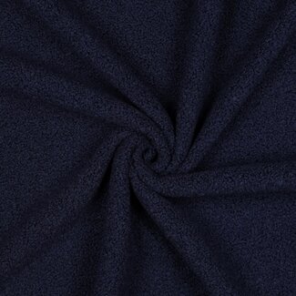 Teddy fleece - navy