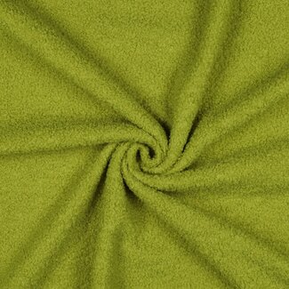 Teddy fleece - fluo green