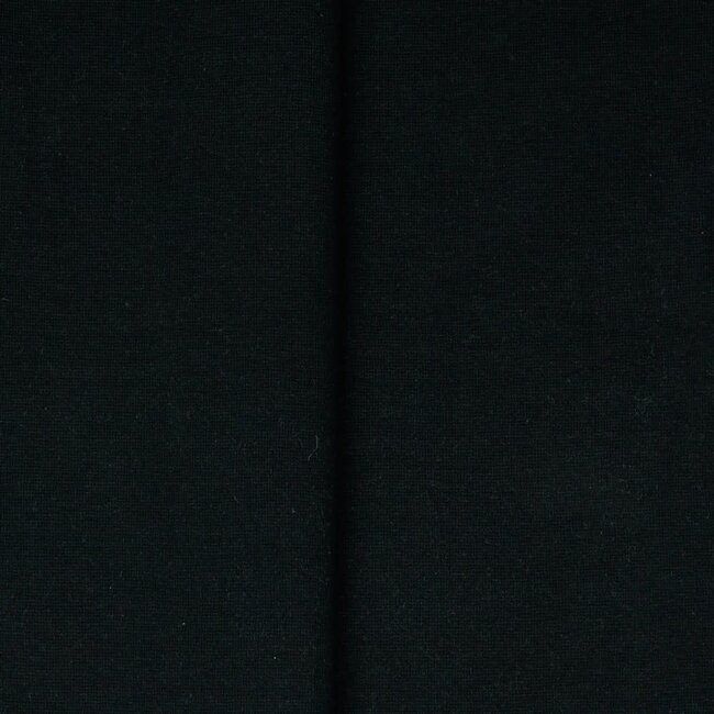 Boordstof recycled - zwart