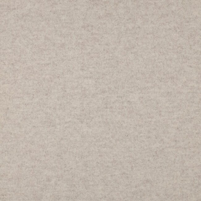Knitted wol look - beige melange