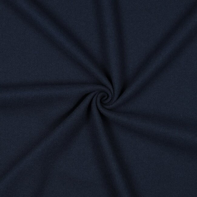 Knitted wol look - navy