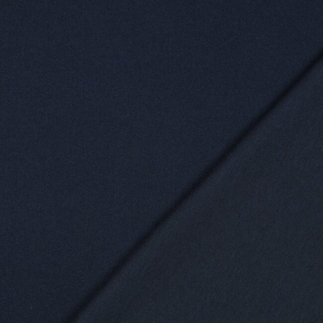 Knitted wol look - navy