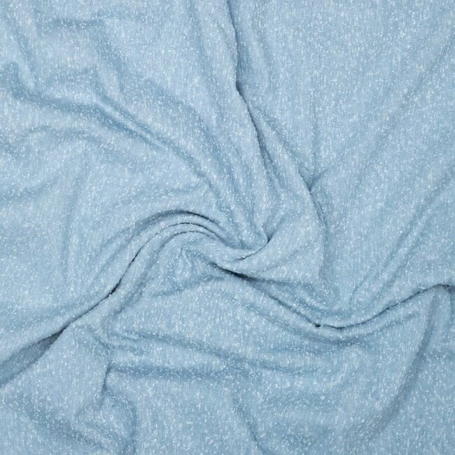 Recycled washed denim - light indigo