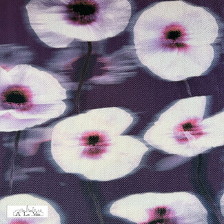 A la ville Trivelle purple - fluweel tricot