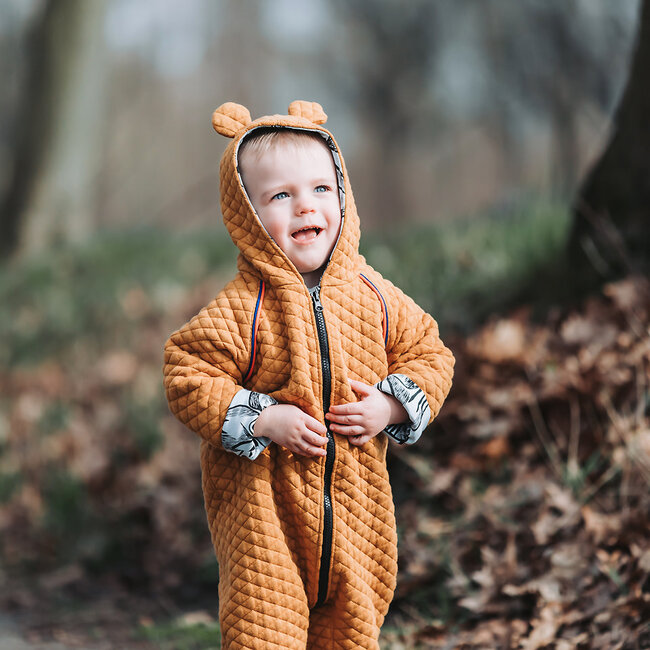 SYAS31 Wegedoornbruin - Matelassé Piqué Tricot