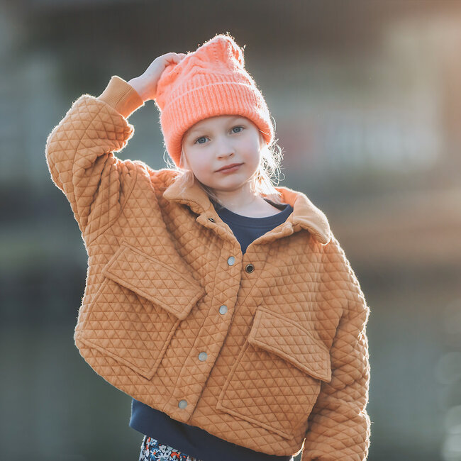 SYAS31 Wegedoornbruin - Matelassé Piqué Tricot