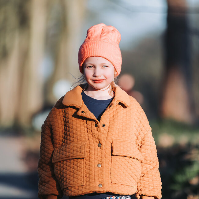 SYAS31 Wegedoornbruin - Matelassé Piqué Tricot