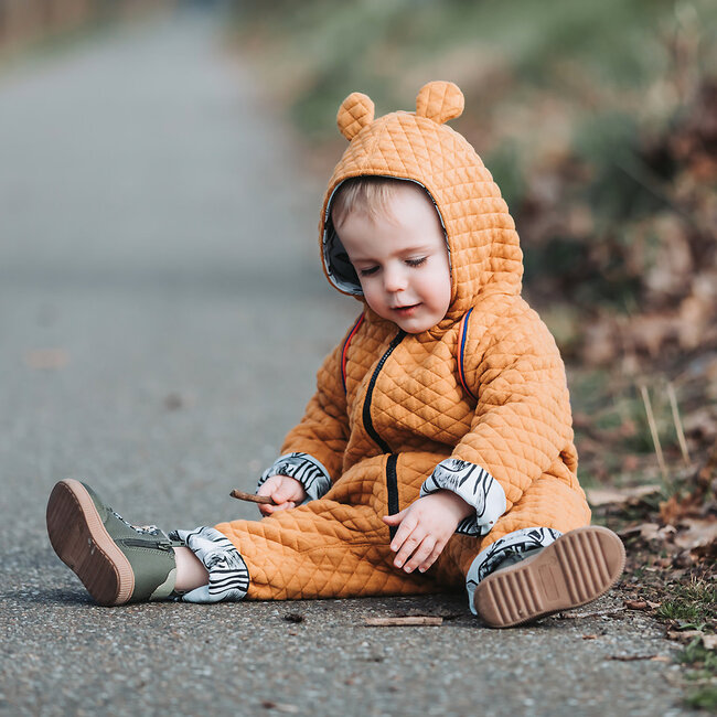 SYAS31 Wegedoornbruin - Matelassé Piqué Tricot