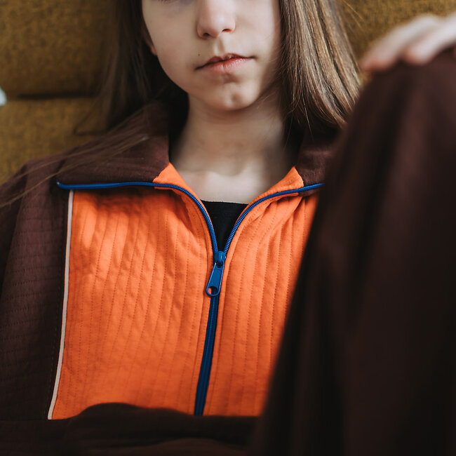 SYAS31 Vlamrood - Matelassé Tricot