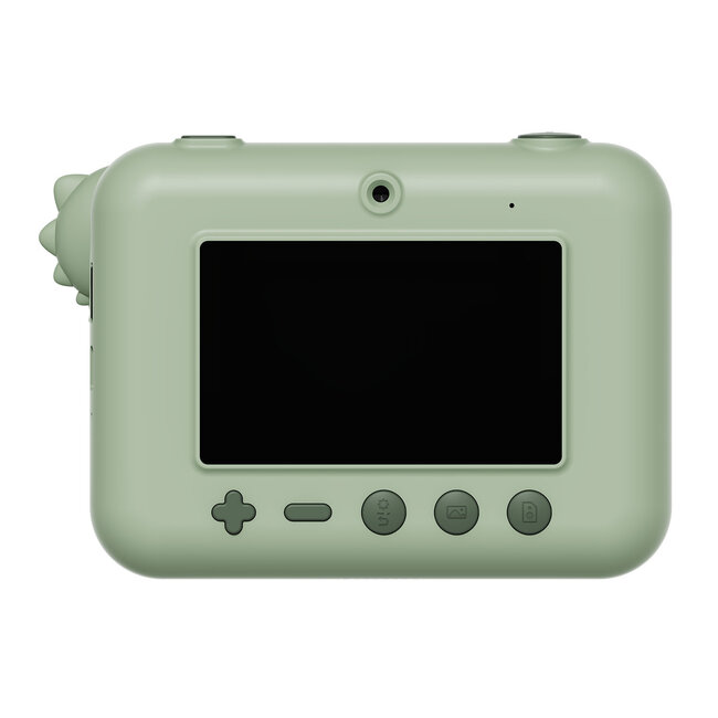 Zoo print - dino green