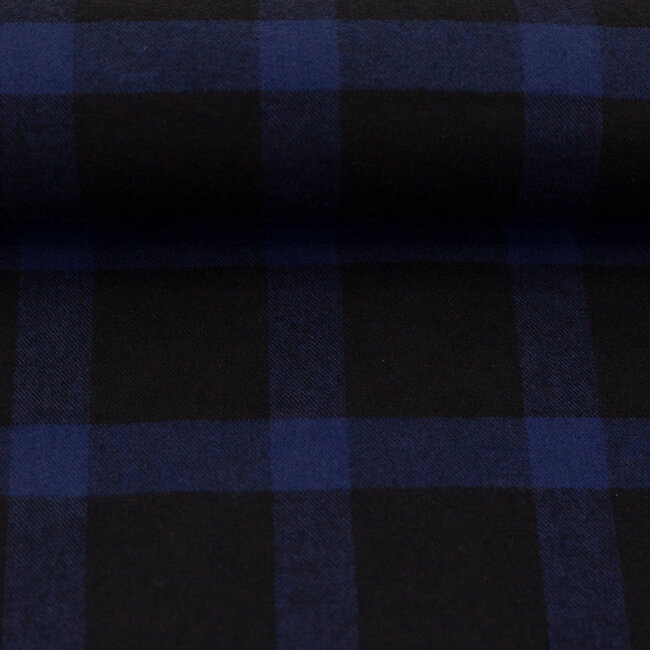 Maverick flanel - black blue